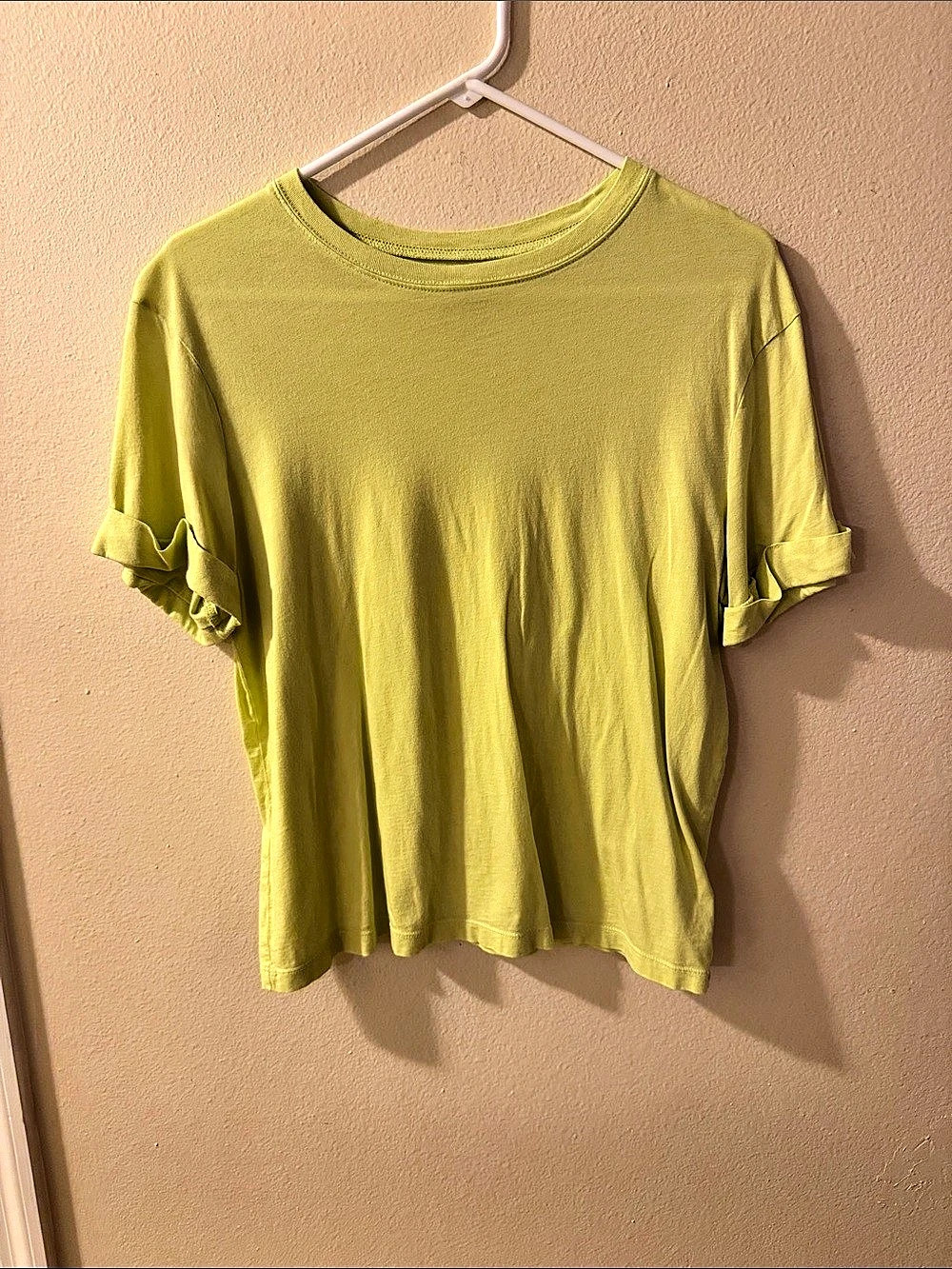 A New Day Neon Green Tee